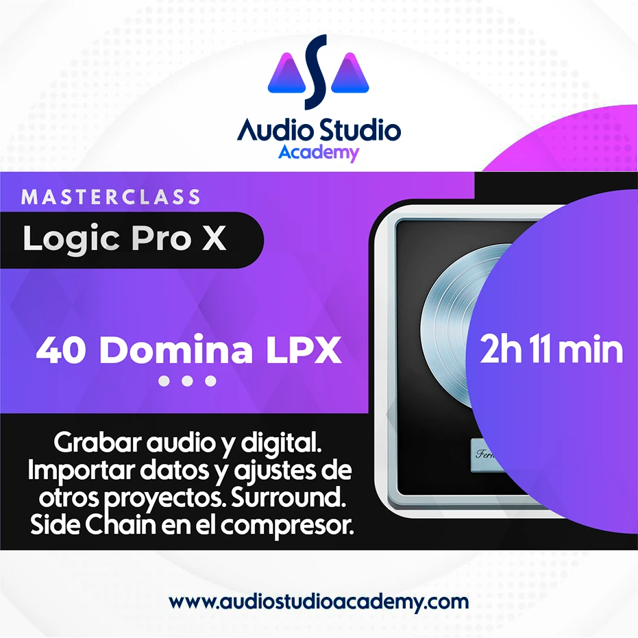 Portada del blog Audio Studio Academy